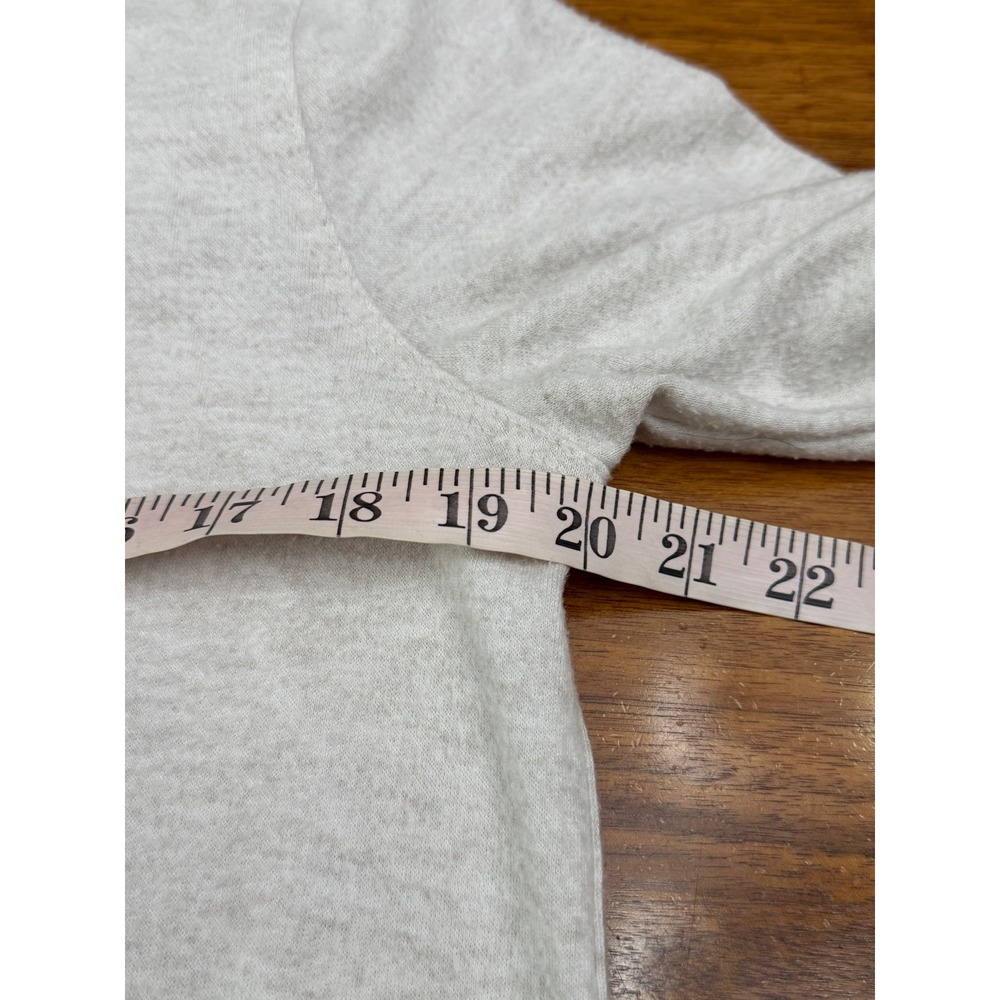 Faherty Womens Legend Sweater Shirt Dress Off White Heather Long Sleeve Size M - Picture 12 of 14